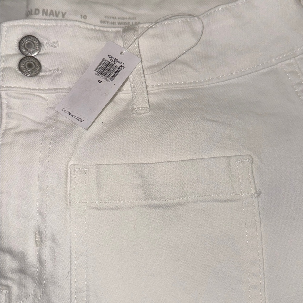 Extra high-rise Sky-hi wide leg size 10 Regular - Picture 5 of 5